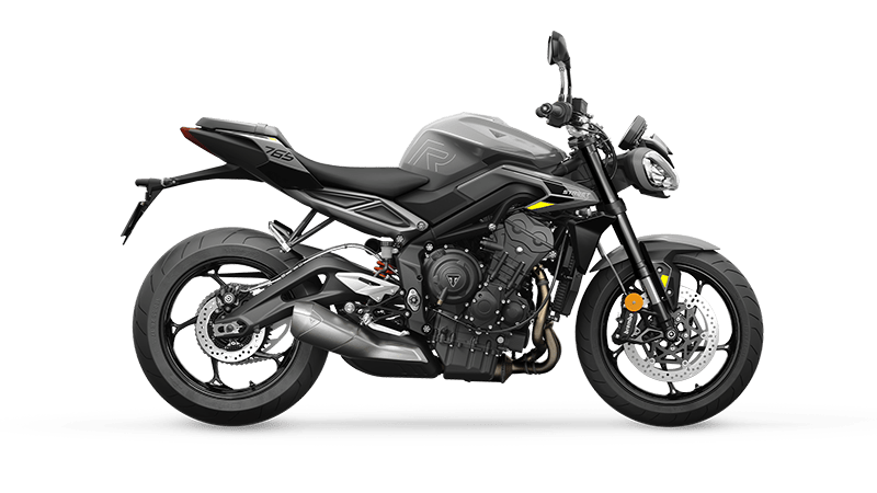 Triumph Roadsters Street Triple R & RS motorfietsen met agressieve styling en race-geïnspireerde prestaties