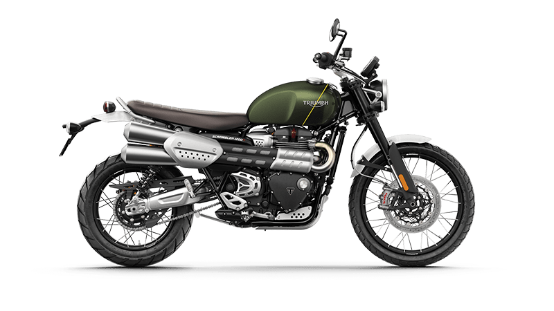 Triumph Modern Classics Scrambler 1200 motorfiets met off-road capaciteiten en klassieke stijl