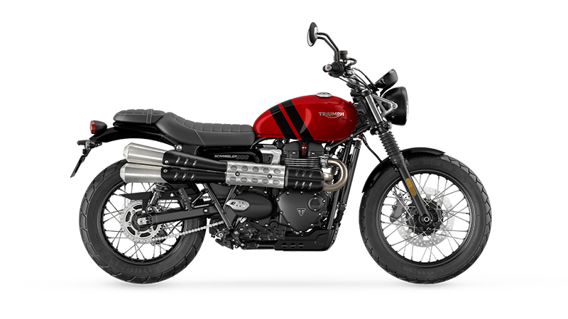 Triumph Modern Classics Scrambler 900 motorfiets met robuust ontwerp en veelzijdige prestaties