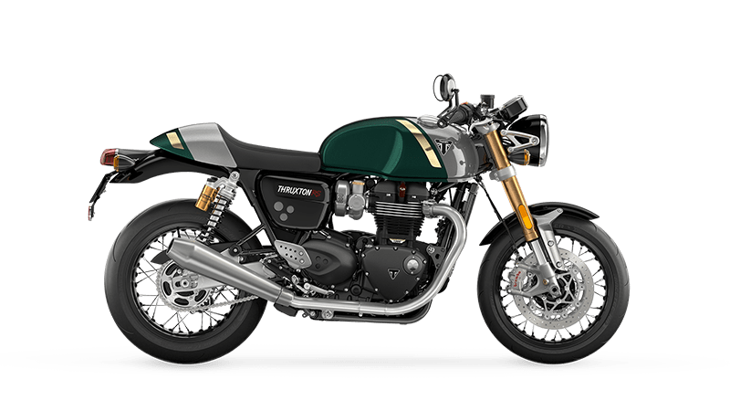 Triumph Modern Classics Thruxton RS motorfiets met klassieke cafe racer-stijl en sportieve prestaties