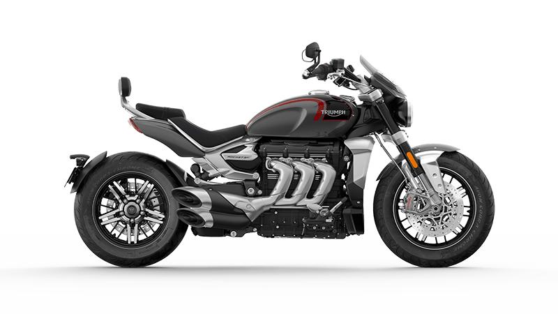 Triumph Rocket 3 GT motorfiets met krachtige prestaties en touring-comfort